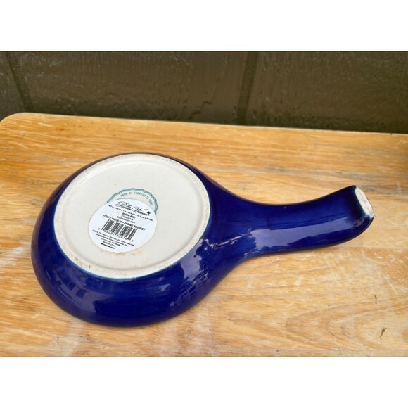 The Pioneer Woman Spring Bouquet Spoon Rest Floral Stoneware Make Life Delicious - Picture 5 of 6